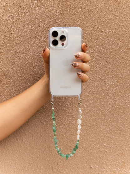 Jade phone strap
